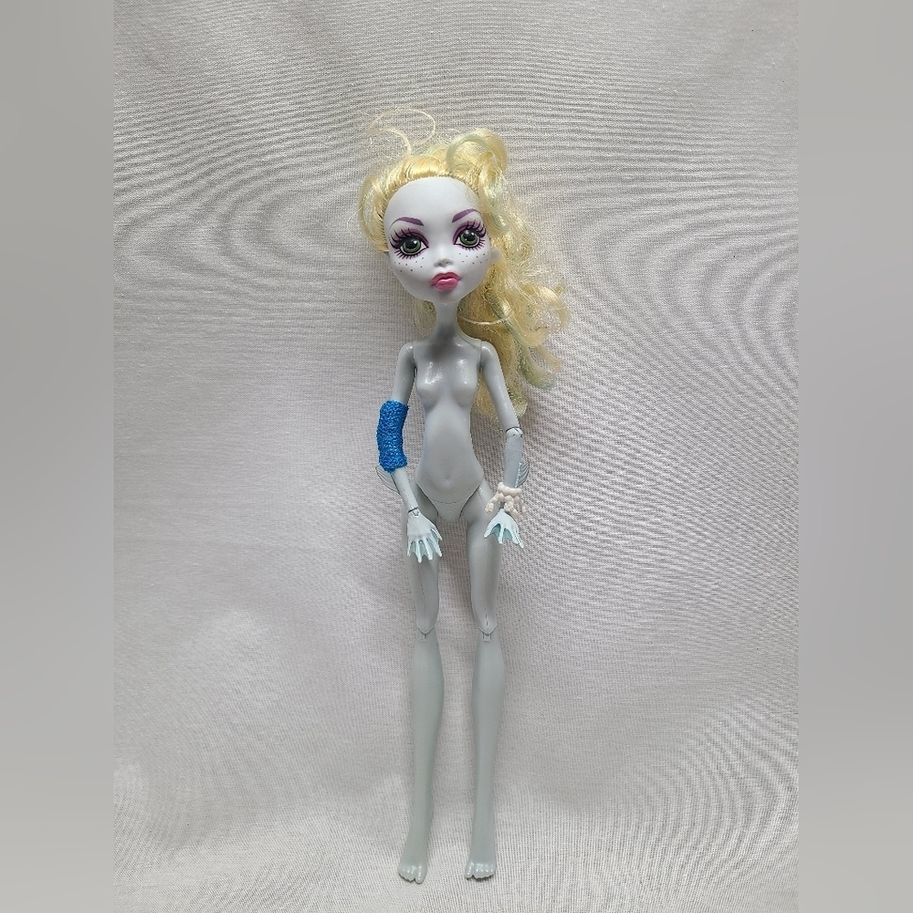 Monster High Lagoona Blue Dot Dead Gorgeous Doll 11" Preowned Incomplete